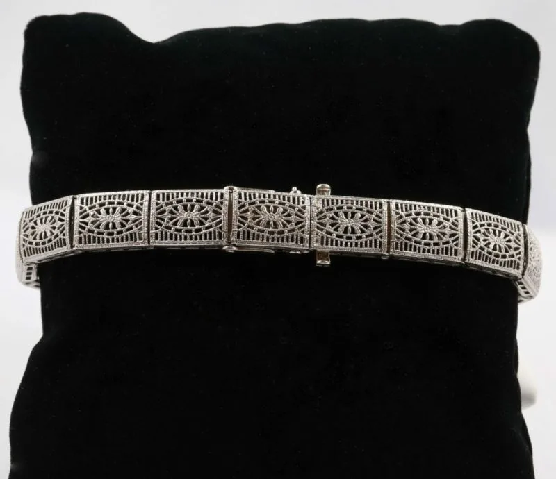 Fermoir-bracelet-or-gris