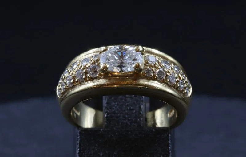 Bague Boucheron or et diamants