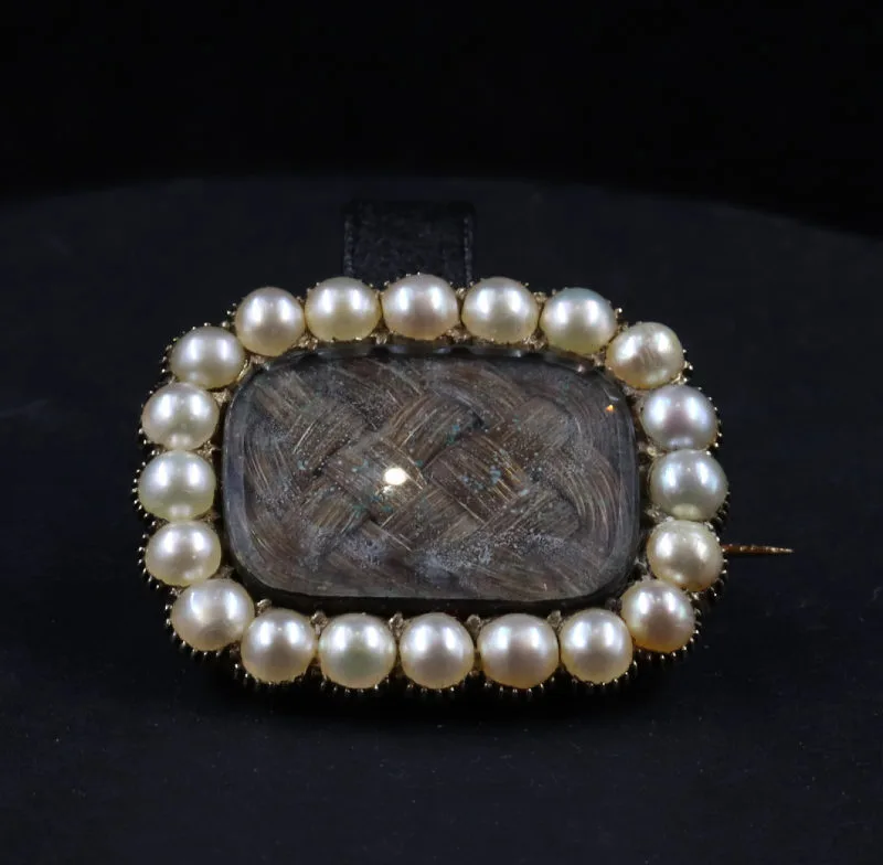 Broche Or 18K Diamants XIXe Siècle - Bijou Vintage Jaune, Pierre Dominante Diamant