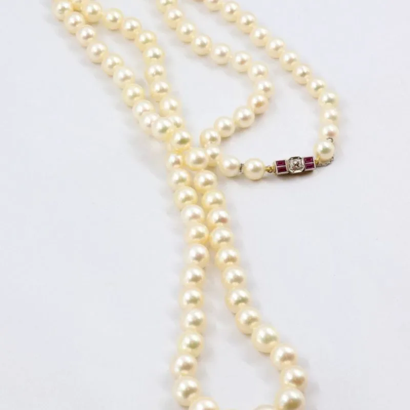 Sautoir perles du Japon