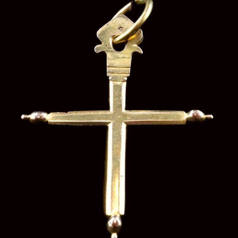 croix plate traditionnelle XVIIIe