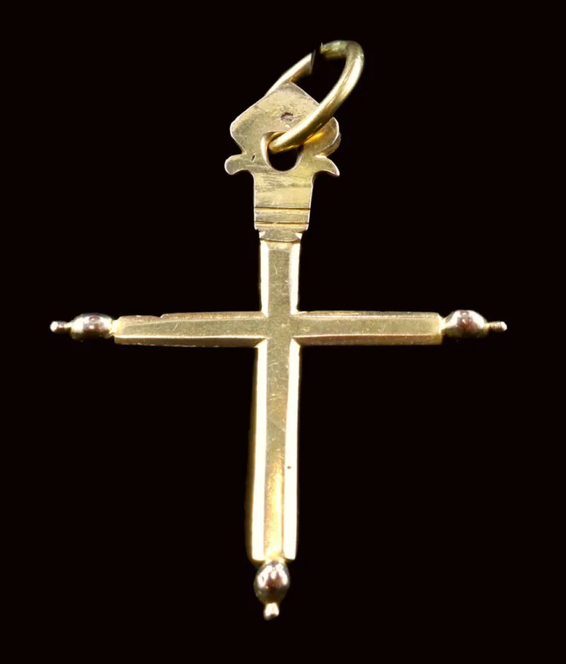 croix plate traditionnelle XVIIIe