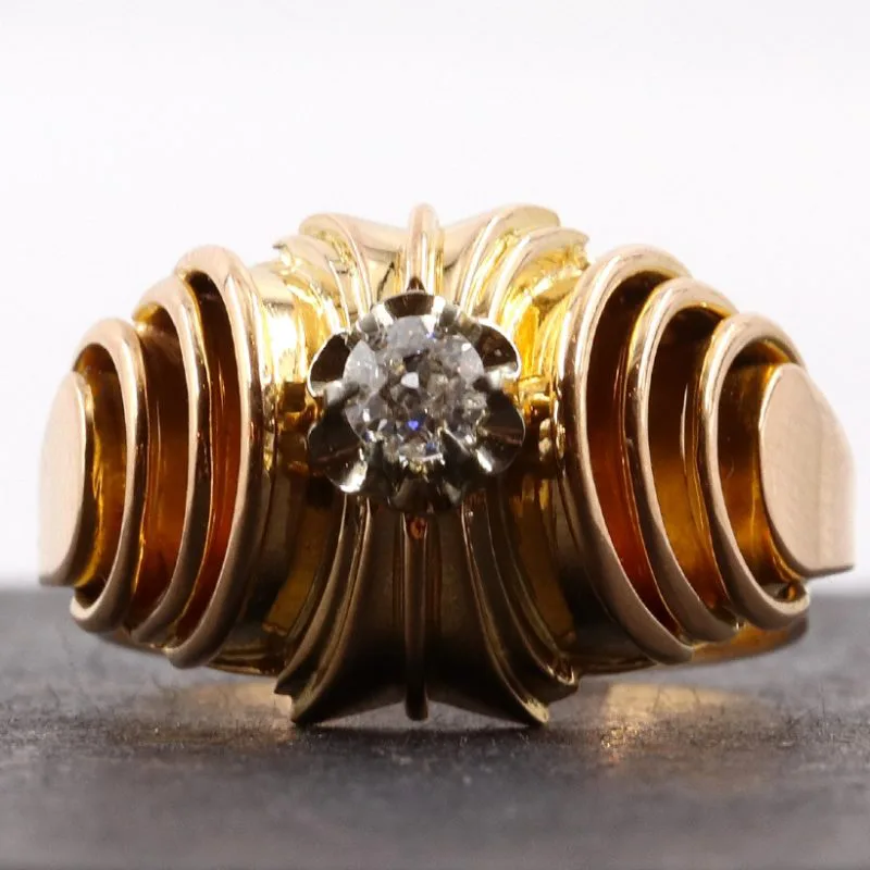 Petite bague tank arceaux ajourés
