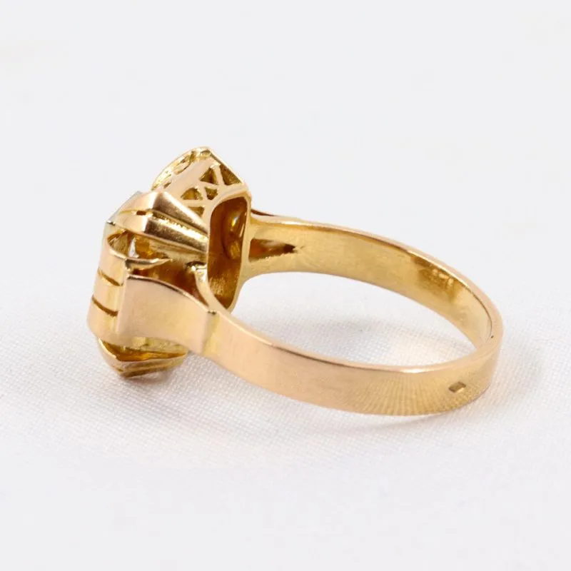 Profil petite bague tank années 45
