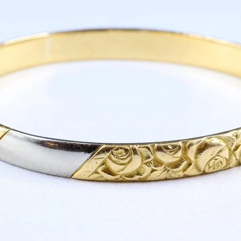 Bracelet art déco 2 ors