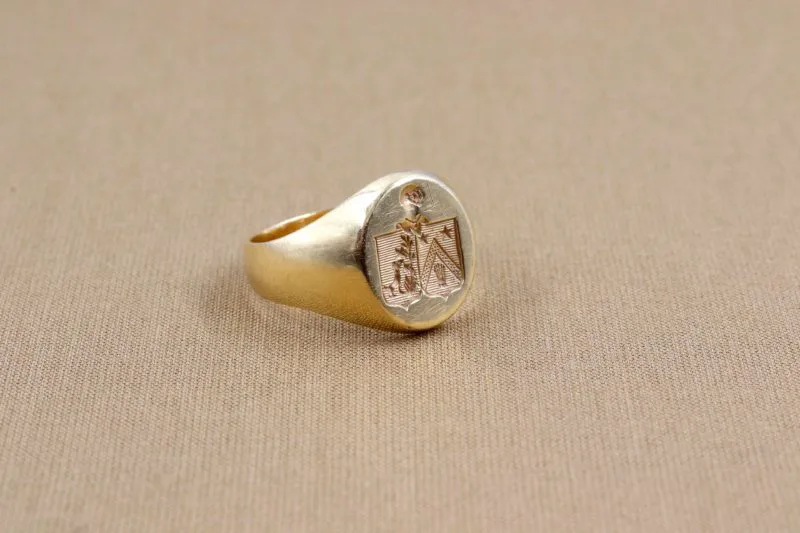 Bague chevalière homme