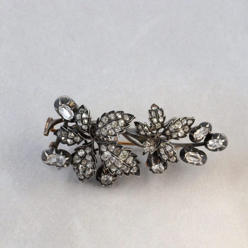 Trembleuse diamants XVIIIe siècle