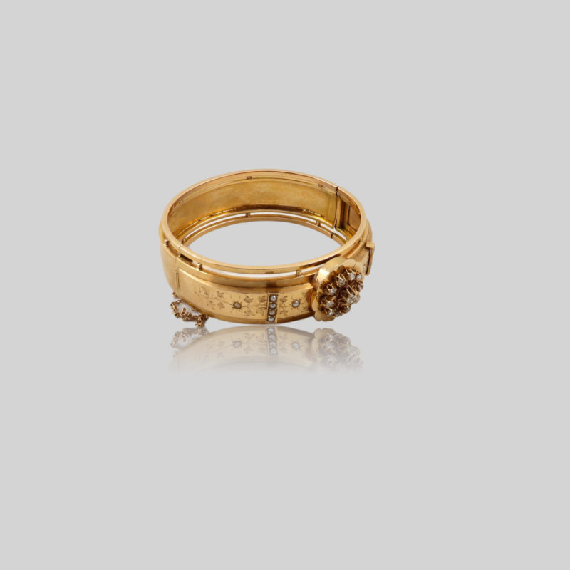 Bracelet jonc Napoléon III