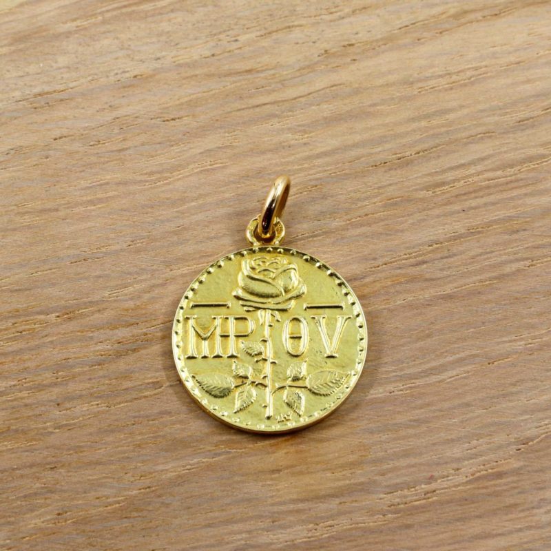 Médaille symboles grecs George Lay