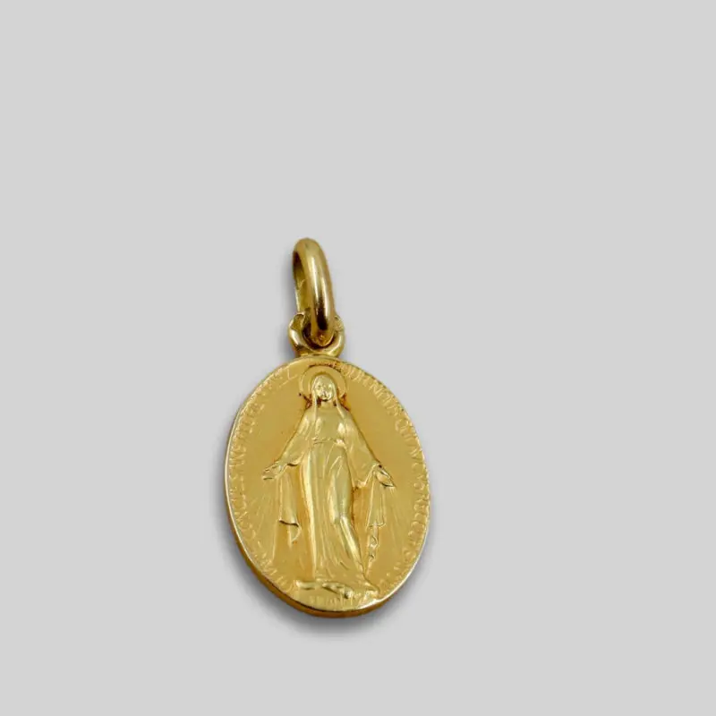 Médaille miraculeuse or détourée
