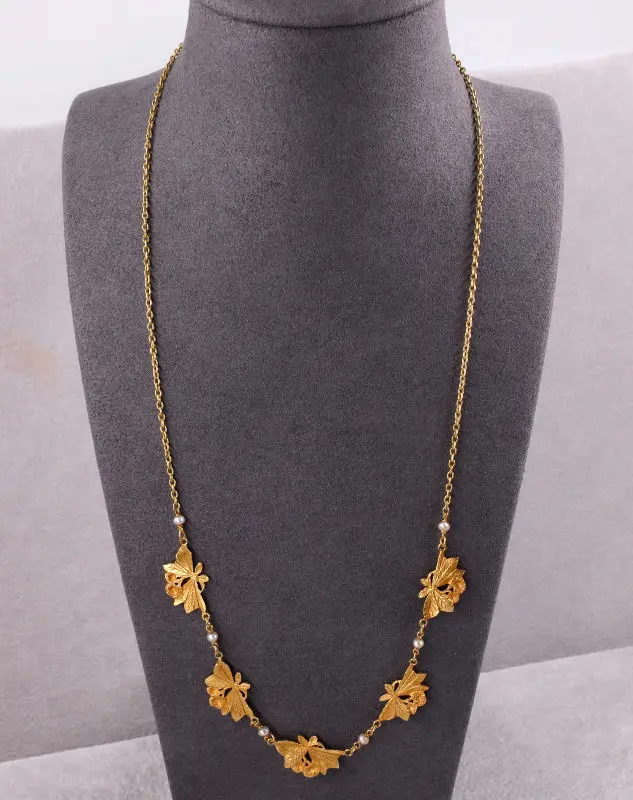 Collier collerette Art Nouveau