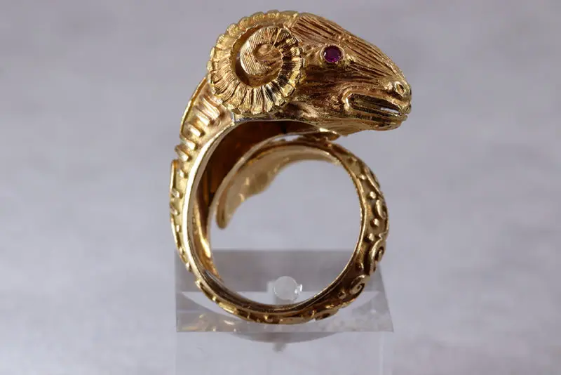 Bague Lalaounis bélier