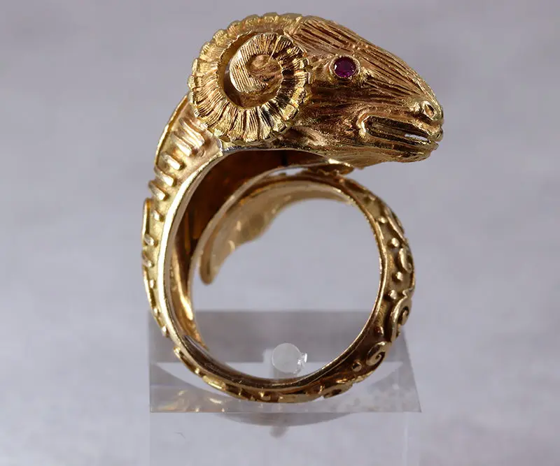 Bague Lalaounis bélier