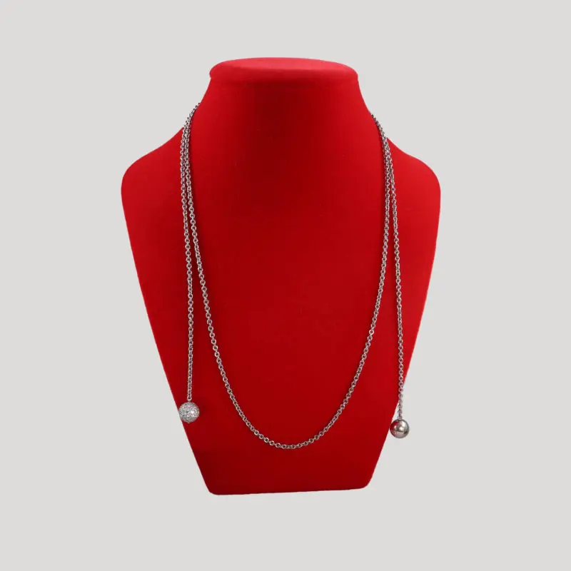 collier Bulgari or blanc diamants