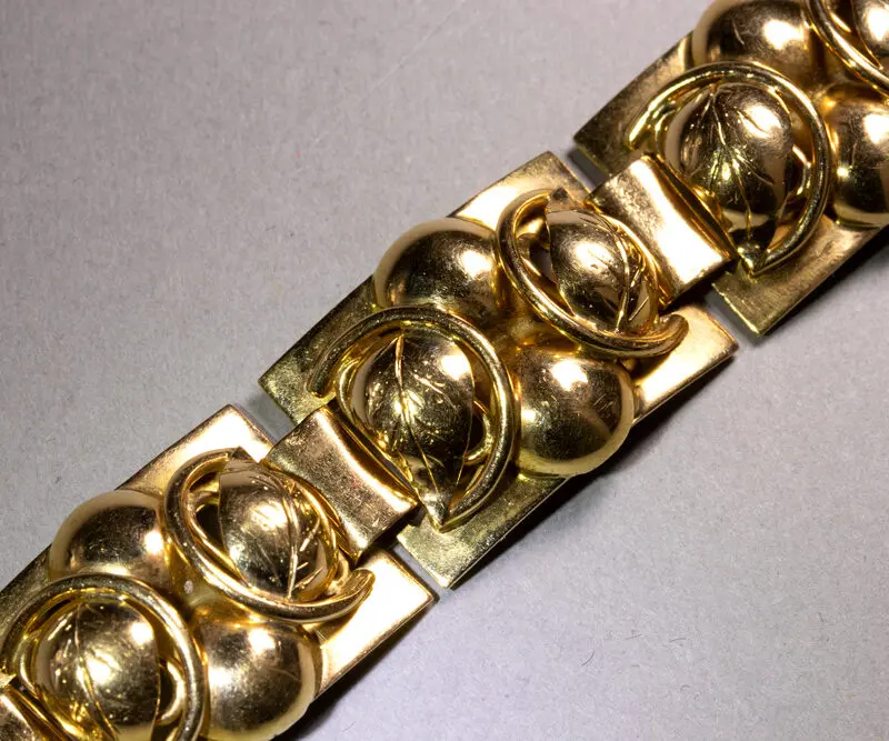 Bracelet plaques articulées 1925