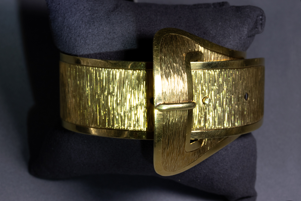 Bracelet Viking Ancien Boucle De Ceinture Vintage Fred Bear – Tir à L'arc, Occasion En Excellent état Boucle Bear Archery Vintage