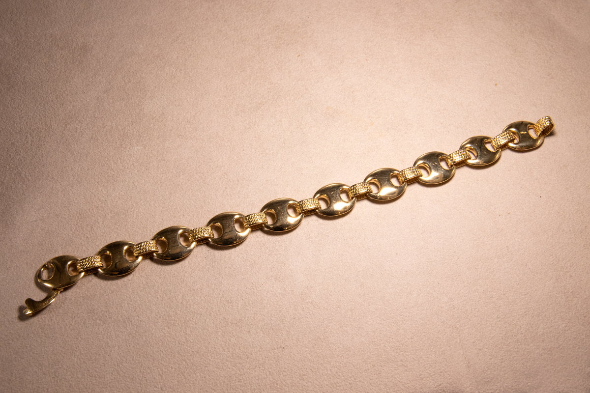 Bracelet Hermès grain de café - Antikhor