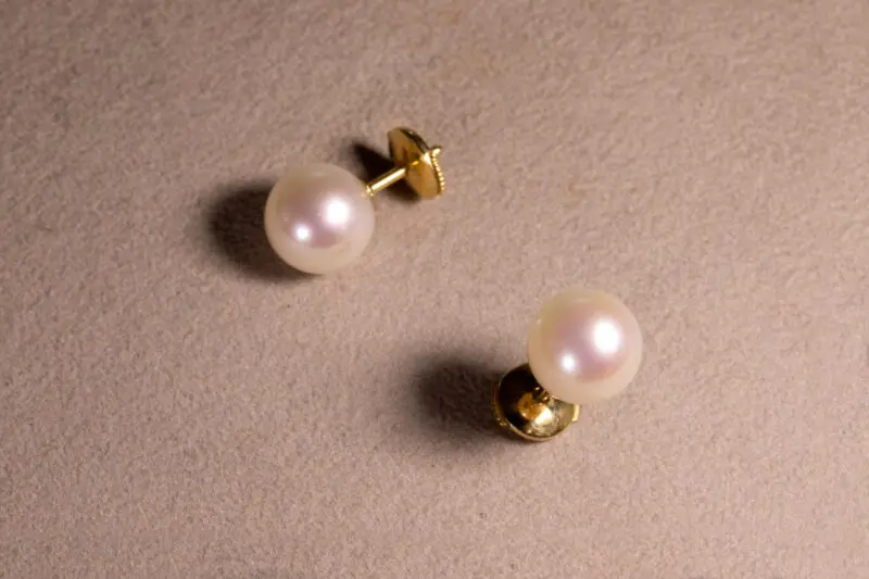 Puces d'oreilles perles Akoya – Image 2