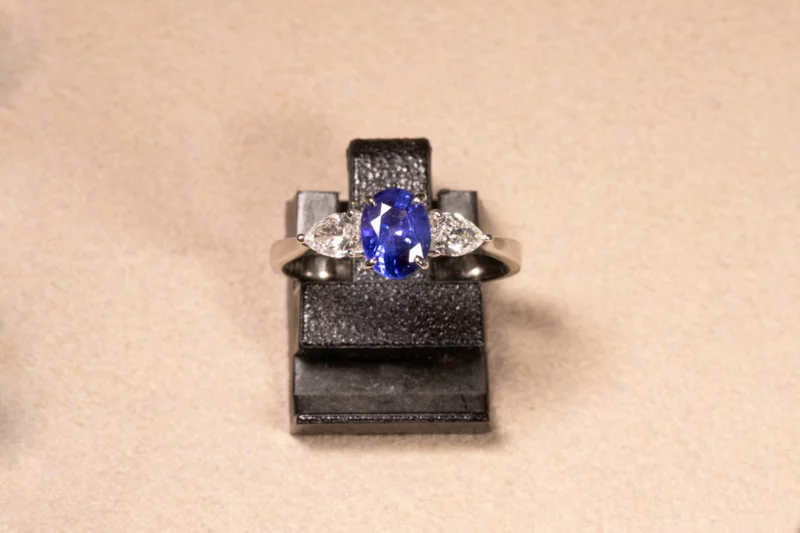 Bague saphir de Ceylan